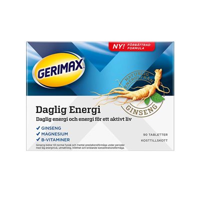 Daglig Energi 90 tabletter - Gerimax