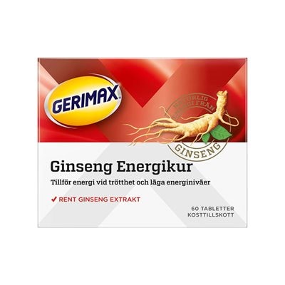 Ginseng Energikur 60 tabletter - Gerimax