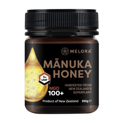 Monofloral Manuka Honey 100MGO 250g - Melora