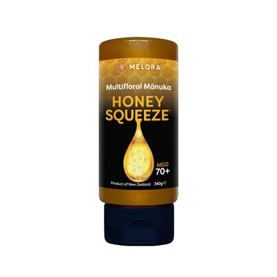 Manuka Honey 70+ MGO Squeeze 330g - Melora