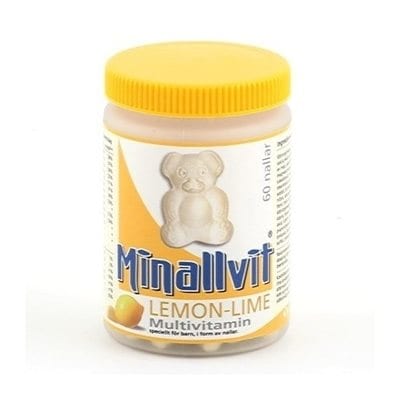 Multivitamin lemon/lime 60 tabletter - Minallvit