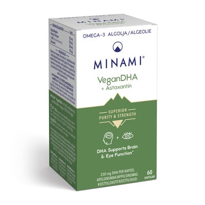 VeganDHA 75% 60 kapslar - Minami