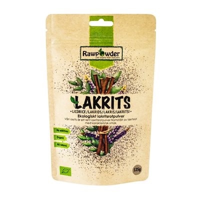 Lakritsrot Pulver 125g - Rawpowder