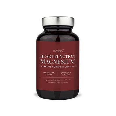 Heart Function Magnesium 90 kapslar - Nordbo