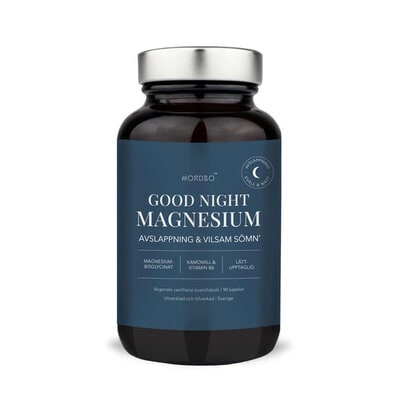 Good Night Magnesium 90 kapslar - Nordbo