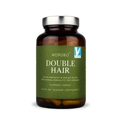 Double Hair 60 kapslar - Nordbo