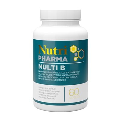 Multi B 60 kapslar - Nutri Pharma