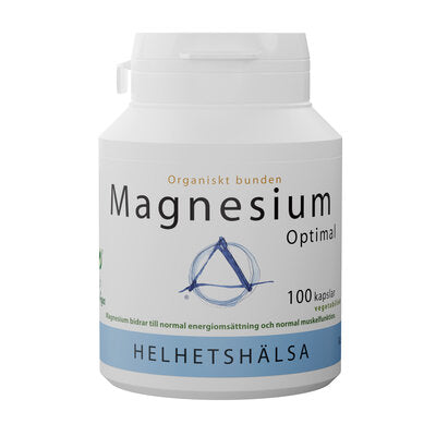 MagnesiumOptimal 100 kapslar - Helhetshälsa
