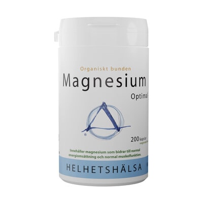 MagnesiumOptimal 200 kapslar - Helhetshälsa