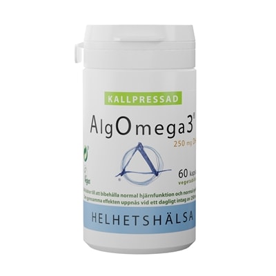 AlgOmega3 Kallpressad 60 kapslar - Helhetshälsa