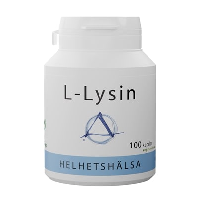 L-Lysin 470mg 100 kapslar - Helhetshälsa