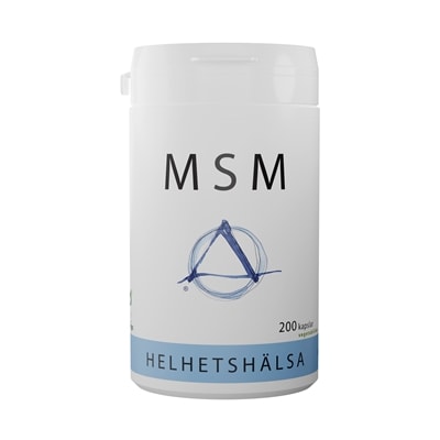 MSM 520mg 200 kapslar - Helhetshälsa