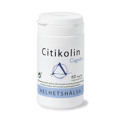 Citikolin (Cognizin®) 60 kapslar - Helhetshälsa