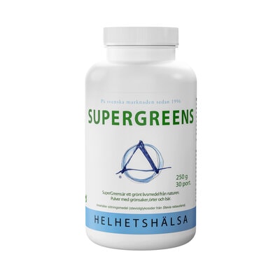 Supergreens 30 port. 250g - Helhetshälsa