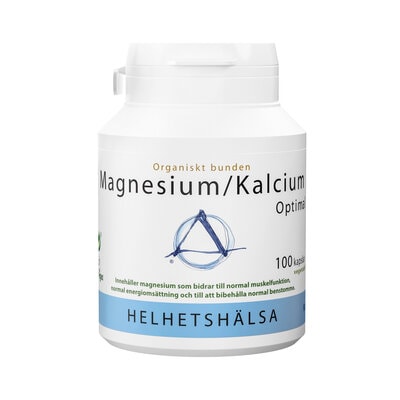 Magnesium/KalciumOptimal 100 kapslar - Helhetshälsa