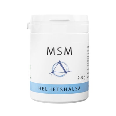 MSM pulver 200g - Helhetshälsa