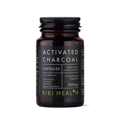 Activated Charcoal Capsules 50 kapslar - Kiki Health