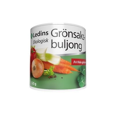 Grönsaksbuljong 125g - Ledins