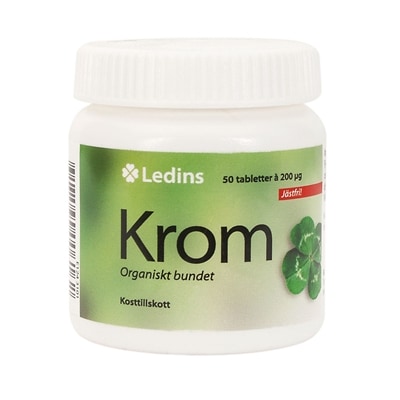 Krom 50 tabletter - Ledins