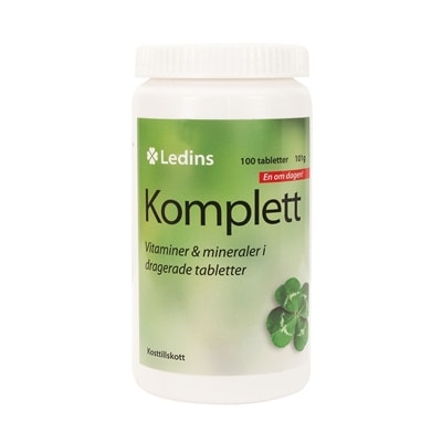 Komplett 100 tabletter - Ledins