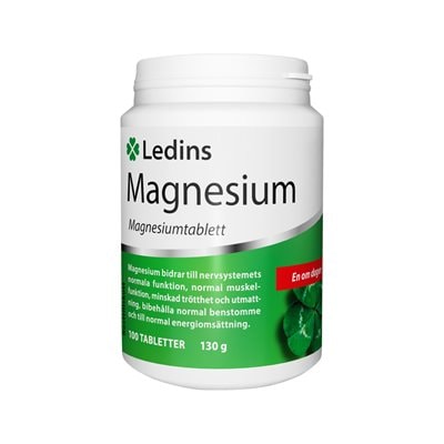 Magnesium 100 tabletter - Ledins