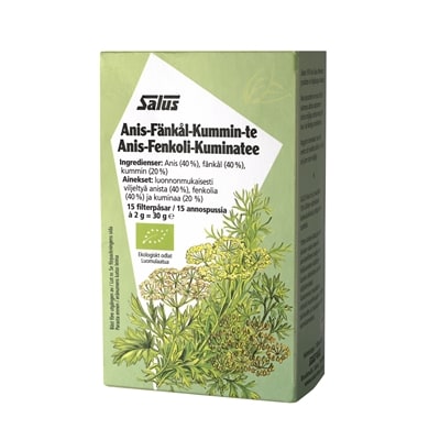 Anis-fänkål-kumminte 15 p - Salus