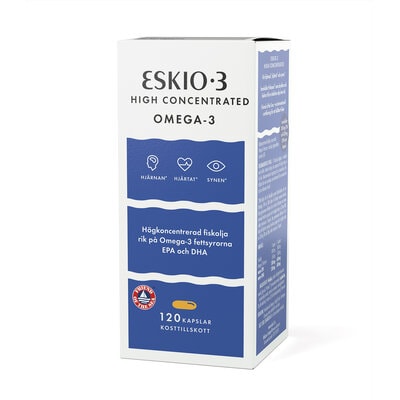 High Concentrated 120 kapslar - Eskio-3