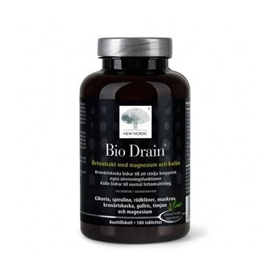 Bio Drain 180 tabletter - New Nordic