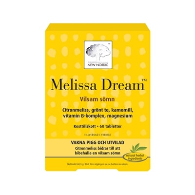 Melissa 60 tabletter - New Nordic