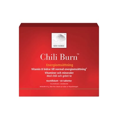 Chili Burn 60 tabletter - New Nordic