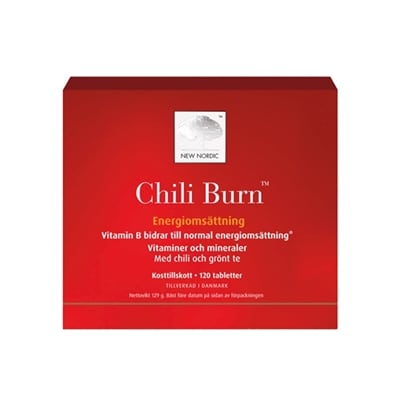 Chili Burn 120 tabletter - New Nordic