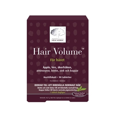 Hair Volume 90 tabletter - New Nordic