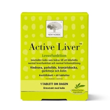 Active Liver 60 tabletter - New Nordic