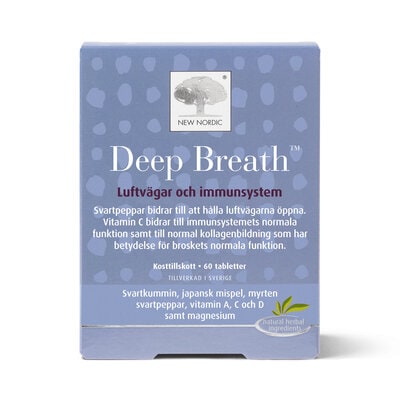 Deep Breath 60 tabletter - New Nordic