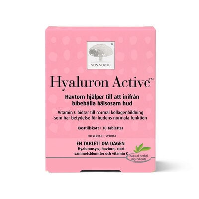 Skin Care Hyaluron Active 30 tabletter - New Nordic