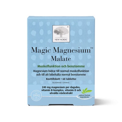 Magic Magnesium Malate 60 tabletter - New Nordic