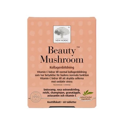 Beauty Mushroom 60 tabletter - New Nordic