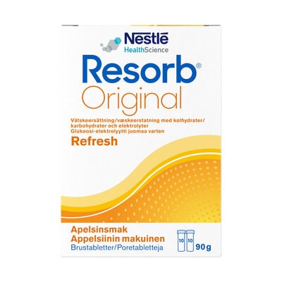 Resorb Original Brustablett Apelsin 20st - Resorb