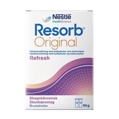 Resorb Original Brustablett Skogsbär 20st - Resorb