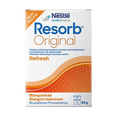 Resorb Original Brustablett Mango 20 tabletter - Resorb