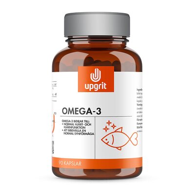 Omega-3 90 kapslar - Upgrit