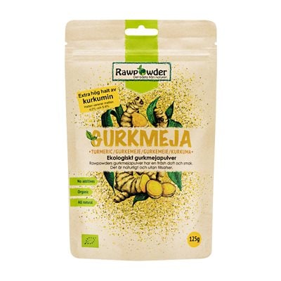Gurkmeja High Curcumin 125g - Rawpowder