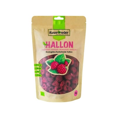 Hallon hela frystorkade 50g - Rawpowder