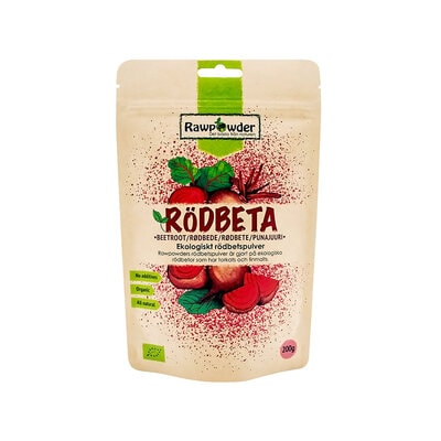 Rödbetspulver 200g - Rawpowder