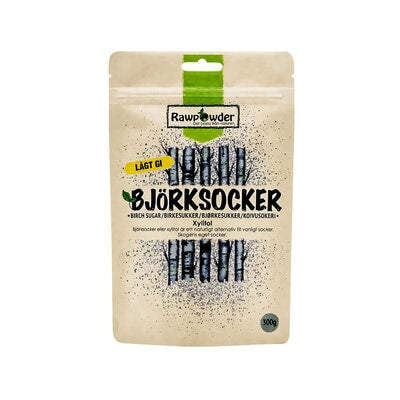 Björksocker (Xylitol) 300g - Rawpowder