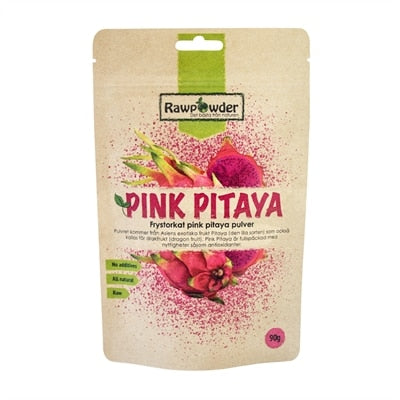 Pink Pitaya pulver 90g - Rawpowder