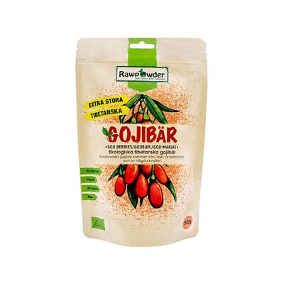 Goji Golden Stora Tibetanska 500g - Rawpowder