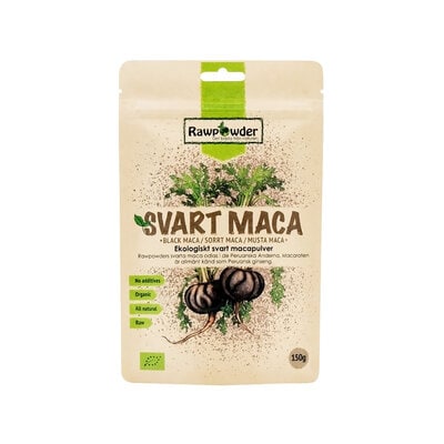 Maca svart Pulver 150g - Rawpowder
