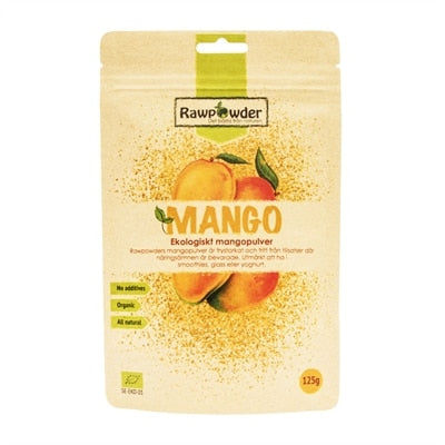 Mango pulver (frystorkad) 125g - Rawpowder