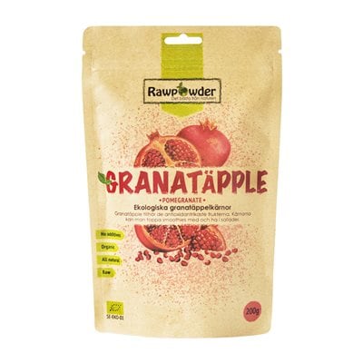 Granatäppelkärnor 200g - Rawpowder